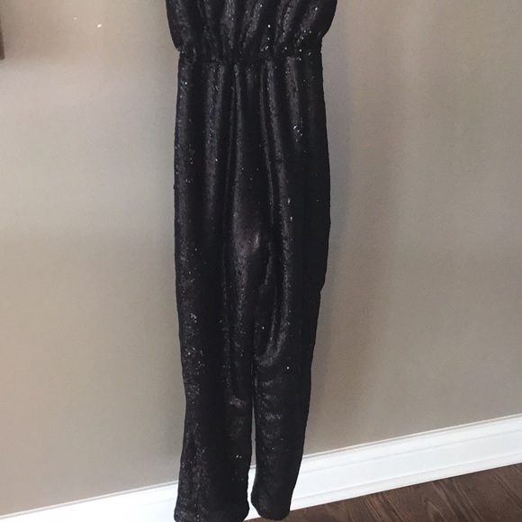 NWT FEsTIVAL! Black Free People sequined M - Picture 3 of 4